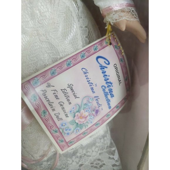 The Christina Collection by Christina Verdi-Porcelain Doll Ltd Edition 1998 16" - Picture 7 of 7